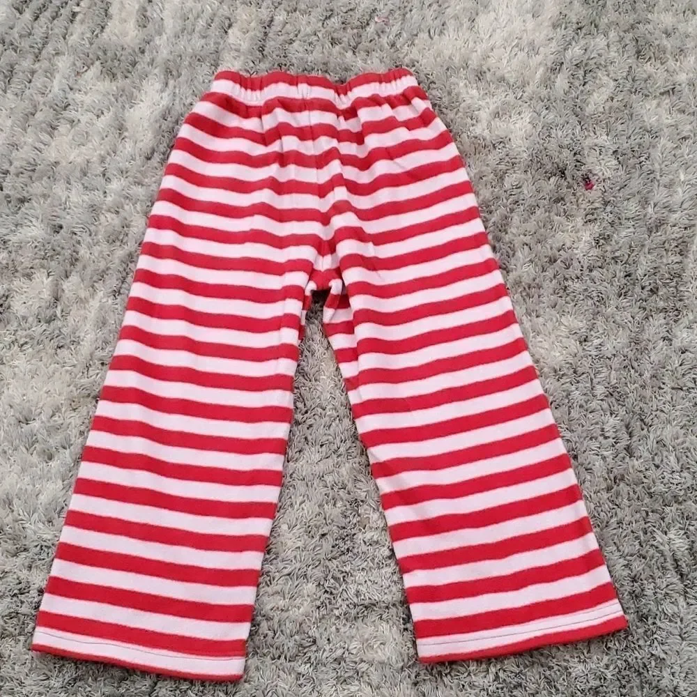 Santa Striped Pajama Pants